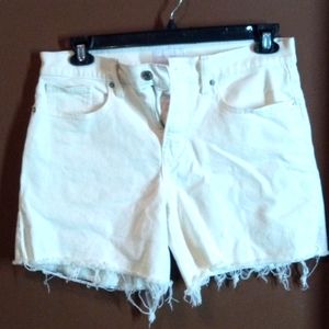 Lucky brand size 8 white shorts